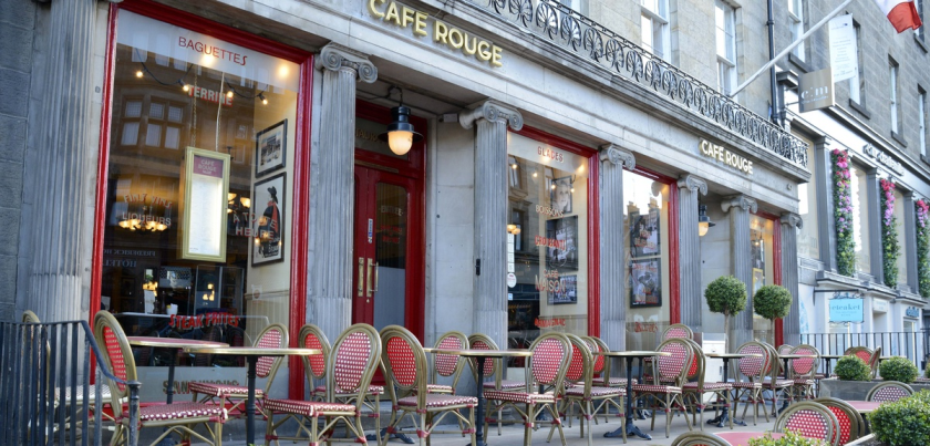 Meeting Rooms at Caf Rouge Edinburgh Cafe Rouge Frederick