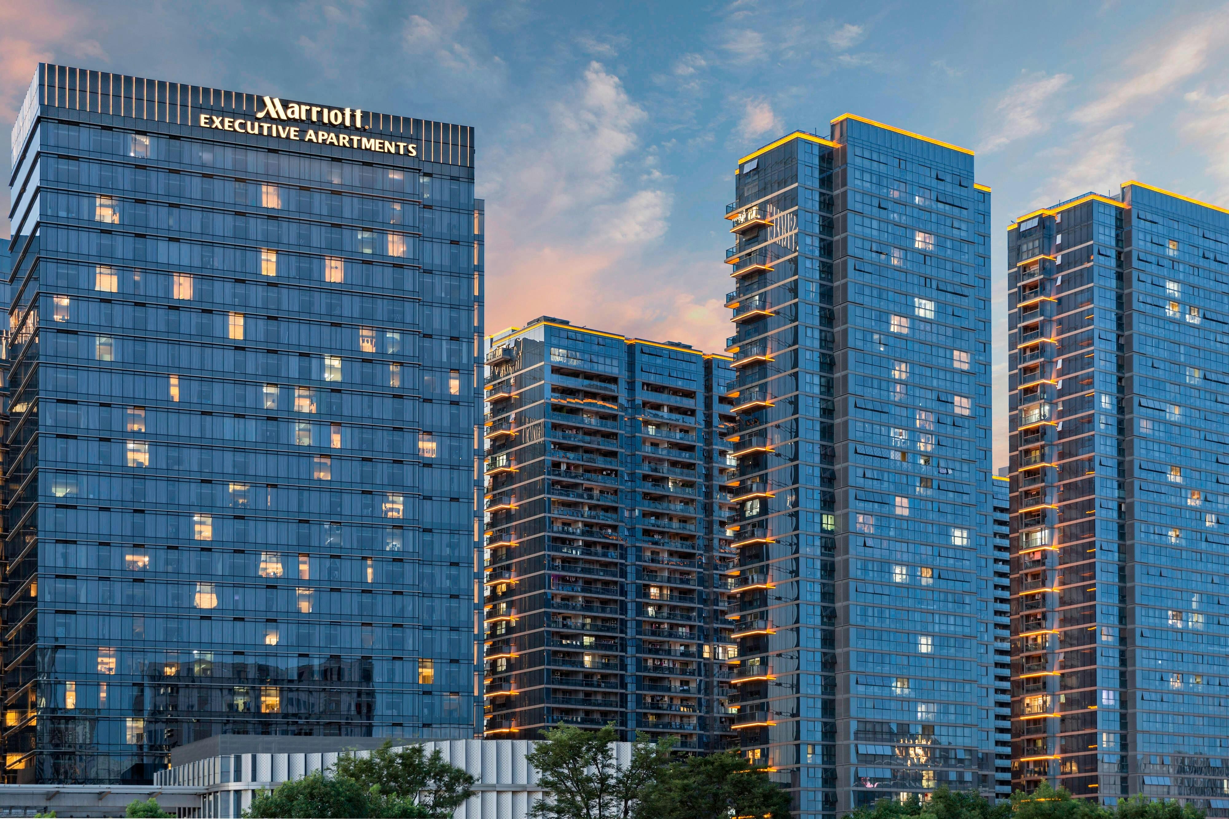 Apartment Building With Meeting Rooms Reference: Meeting Rooms At Marriott Executive Apartments Hangzhou Yuhang Efc