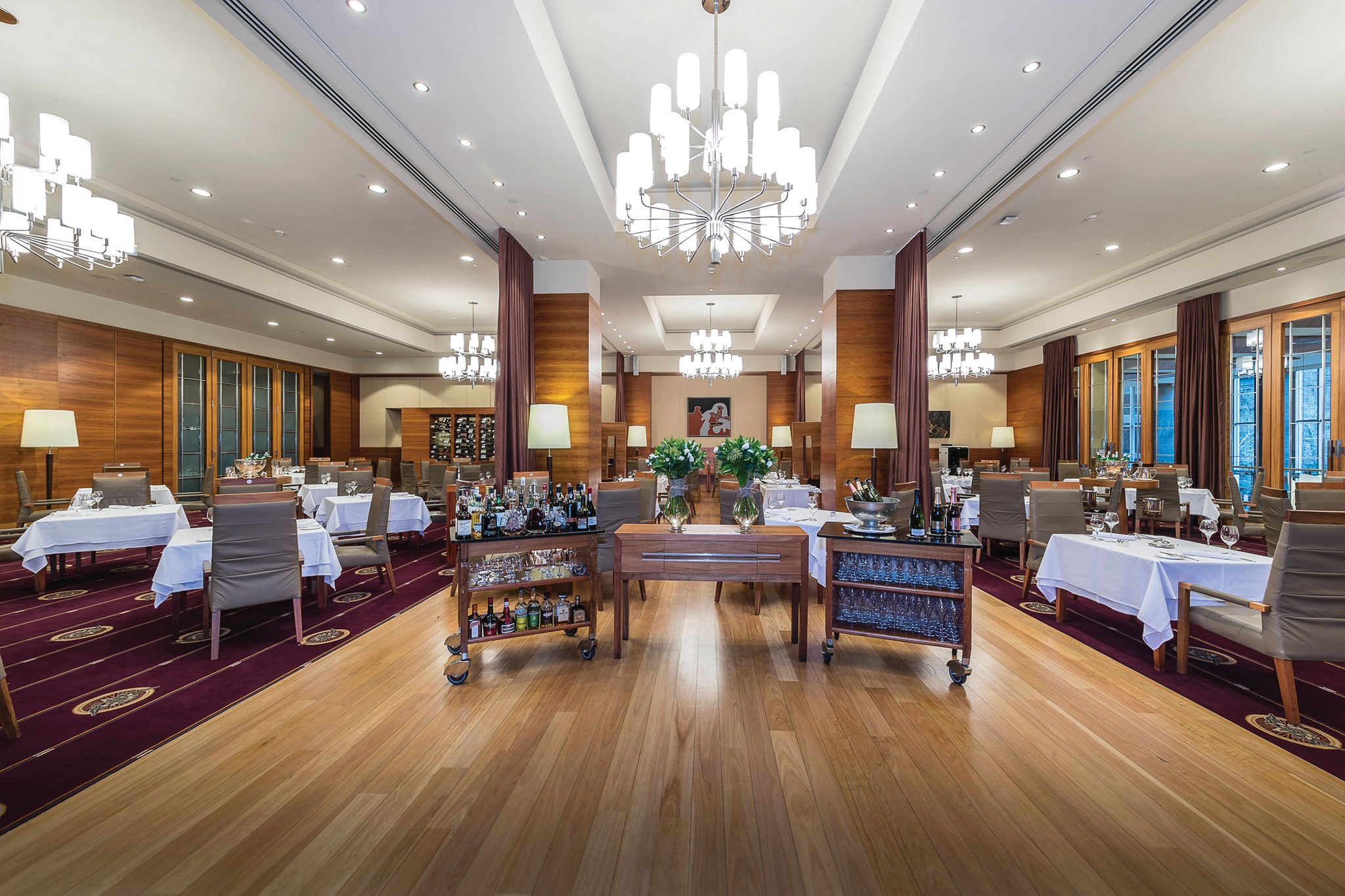 Racv Club Melbourne Members Dining Room